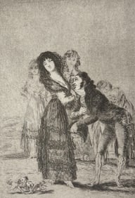 Goya - Which of them is the more overcome? [Quien mas rendido]