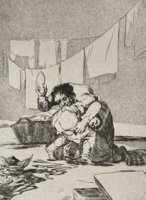 Goya - Yes he broke the pot [Si quebro el Cantaro]