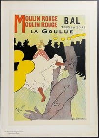 Maitres Affiches by Toulouse-Lautrec - Moulin Rouge, La Goulue
