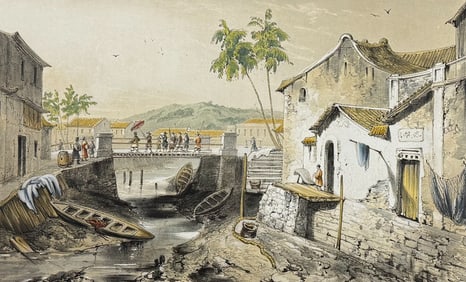 Vaillant - View of Singapore (Vue Prise a Singapour). 72