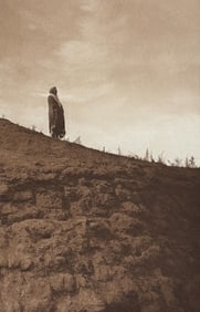 Edward Curtis, Folio - The Announcement - Arikara