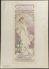 Maitres Affiches by Mucha - La Dame aux Camelias