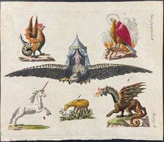 Bertuch - Mythical Animals (Unicorn, Dragon, etc)
