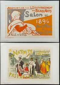 Maitres Affiches - 3 Poster Lithographs