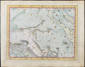 Bode - Constellation Chart: Pegasus. 12