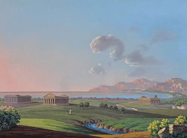 De Vito, Original Painting - The Times of Pesto (I Tempi di Pesto)