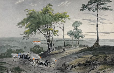 Vaillant - View of Signapore (Environs de Singapour)