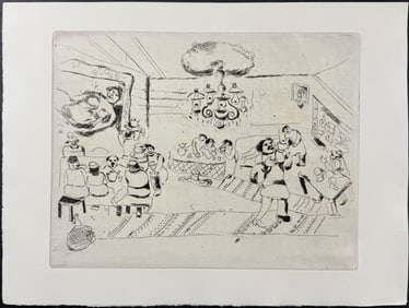 Chagall - The Traktir - Le Traktir