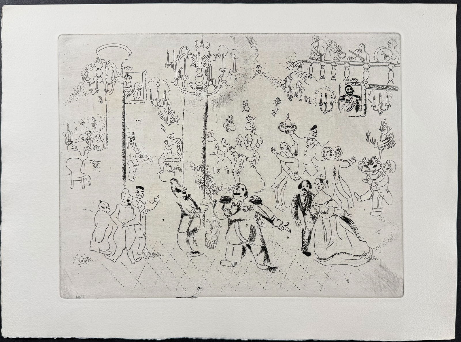 Chagall - The Evening at the Governor's - La Soiree Chez le Gouverneur (1 of 1)