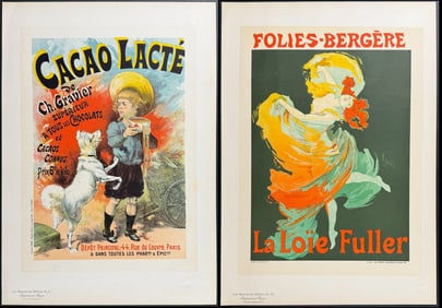 Maitres Affiches - 4 Poster Lithographs