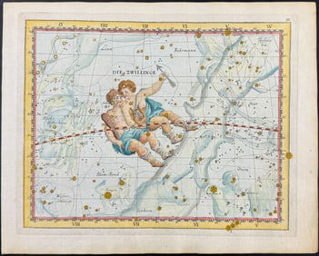 Bode - Celestial Chart: Gemini (Twins). 15