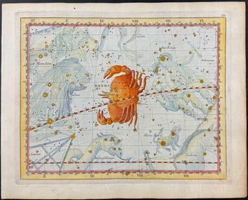 Bode - Celestial Chart: Cancer (Crab). 16