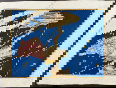 Bayer - Constellation Chart: Andromeda, Chained Woman or Alpheratz and Sirrah