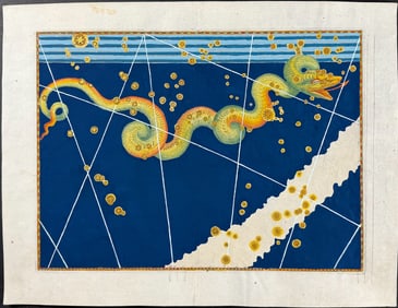Bayer - Constellation Chart: Serpent