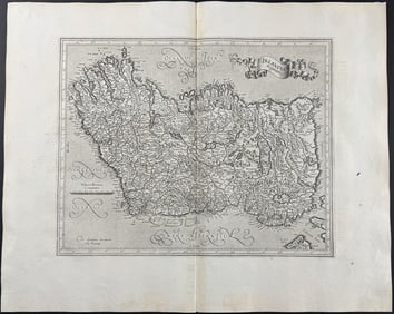 Mercator, pub. 1630 - Map of Ireland