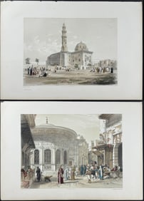 Hay, Cairo - 4 Folio Lithographs