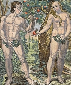 Merian - Adam & Eve in the Garden of Eden