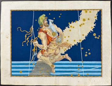 Bayer - Constellation Chart: Auriga, the Charioteer
