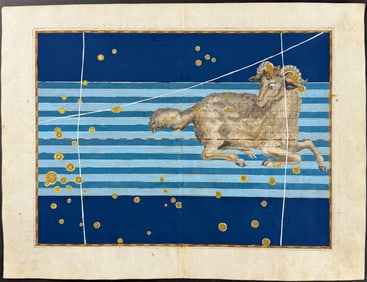 Bayer - Constellation Chart: Aries, the Ram