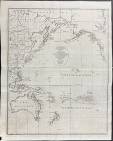 Bankes - A New and Accurate Chart of the Discoveries of Capn. Cook and other later Circumnavigators
