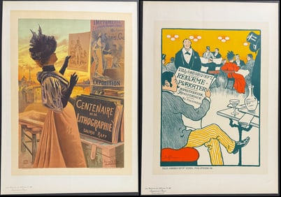 Maitres Affiches - 6 Poster Lithographs