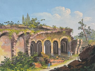 De Vito, Original Painting - One Hundred Camarella in Baja (Cento Camarelle a Baja)