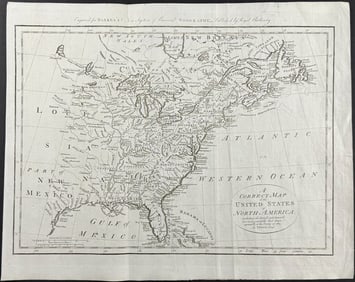 Bankes - A Correct Map of the United States of North America