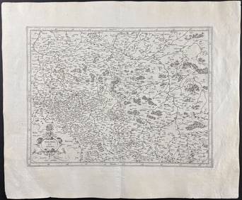 Mercator, pub. 1630 - Map of Poland & Silesia