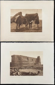 Edward Curtis - 7 Photogravures of Native Americans