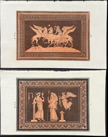 Hancarville - 6 Etruscan Vase Design Engravings