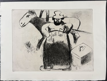 Chagall - The Coachman Selifane - Le Cocher Selifane