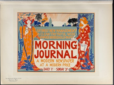 Maitres Affiches by Rhead - Morning Journal