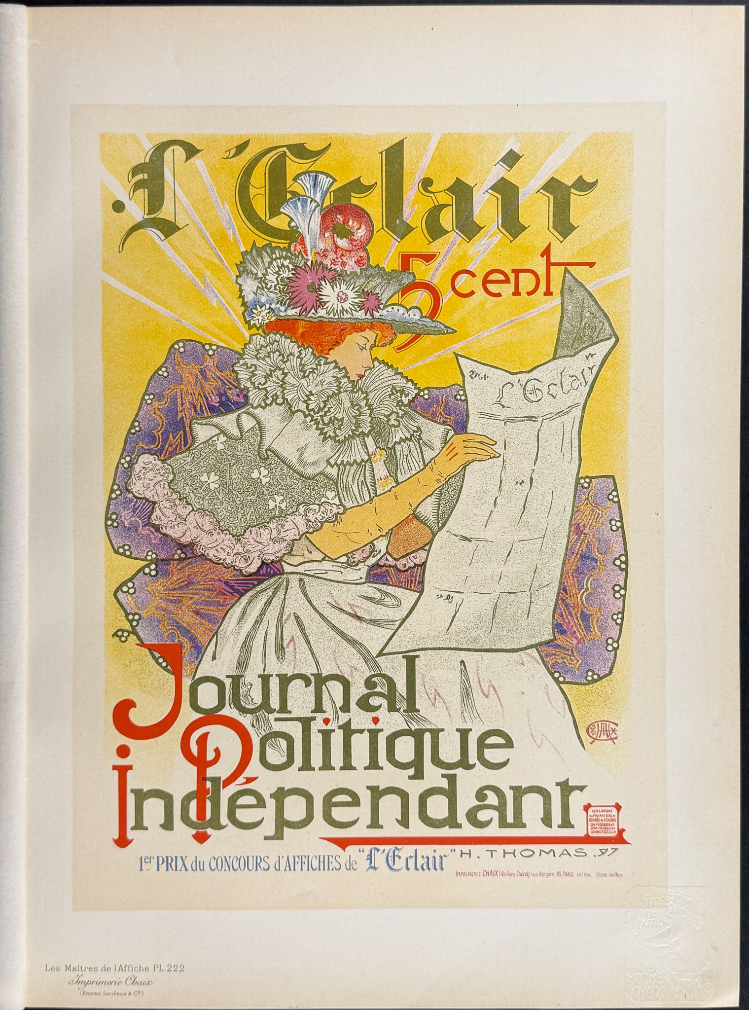 Maitres Affiches by Thomas - L'?clair (1 of 1)