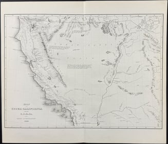 Wilkes - Map of Upper California