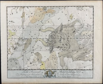 Bevis, Rare - Constellation Chart: Taurus (Bull)