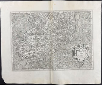 Mercator & Hondius, pub. 1630 - Map of Ireland