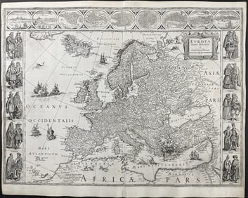 Blaeu - Map of Europe