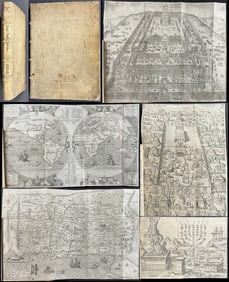 Arias Montanus's Antiquitatum Iudicarum - Volume with 16 Engravings