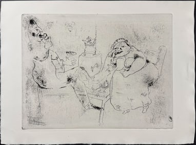 Chagall - Morning Tea - Le The du Matin