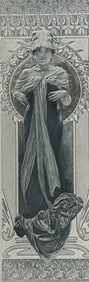Mucha, Folio - Illustration of Woman. 2