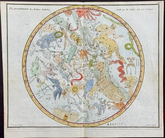 Flamsteed - Constellation or Celestial Chart: Southern Hemisphere Sky. 29