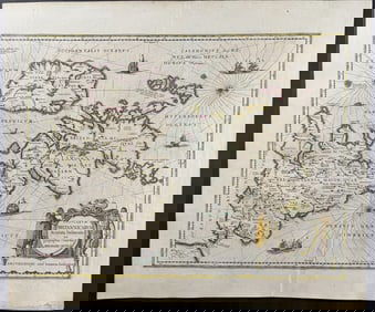 Jansson & Hondius, pub. 1656 - Map of the British Isles (England, Scotland, Ireland)