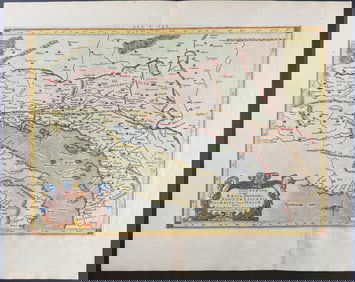 Halma's Ptolemy, pub. 1698 - Map of Italy
