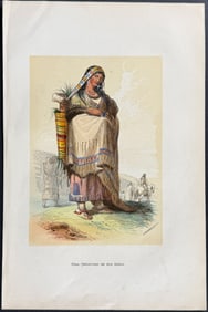 Catlin - Sioux Mother with Baby in a Cradleboard