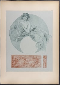 Mucha, Folio - Illustration of Women. 16