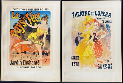 Maitres Affiches - 4 Poster Lithographs