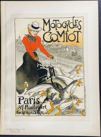 Maitres Affiches by Steinlen - Motocylcles Comiot. 190