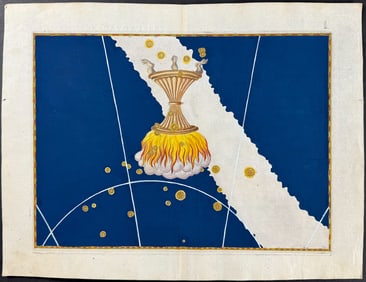 Bayer - Constellation Chart: Ara, the Fire Vessel