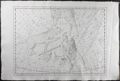 Bode, Elephant Folio - Constellation Chart: Bootes, Bernice's Hair. 7
