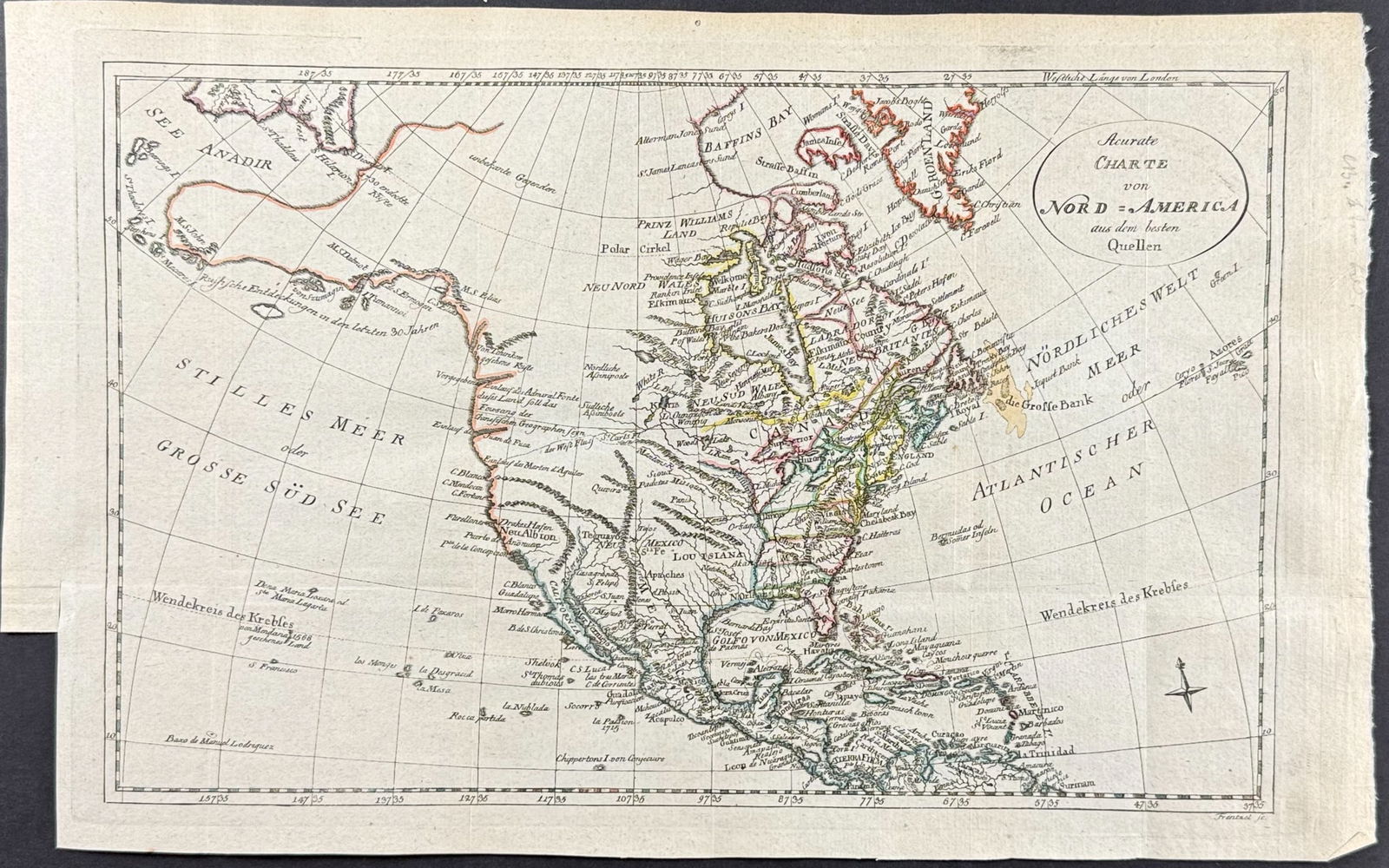 Russell - Map of North America (1 of 2)